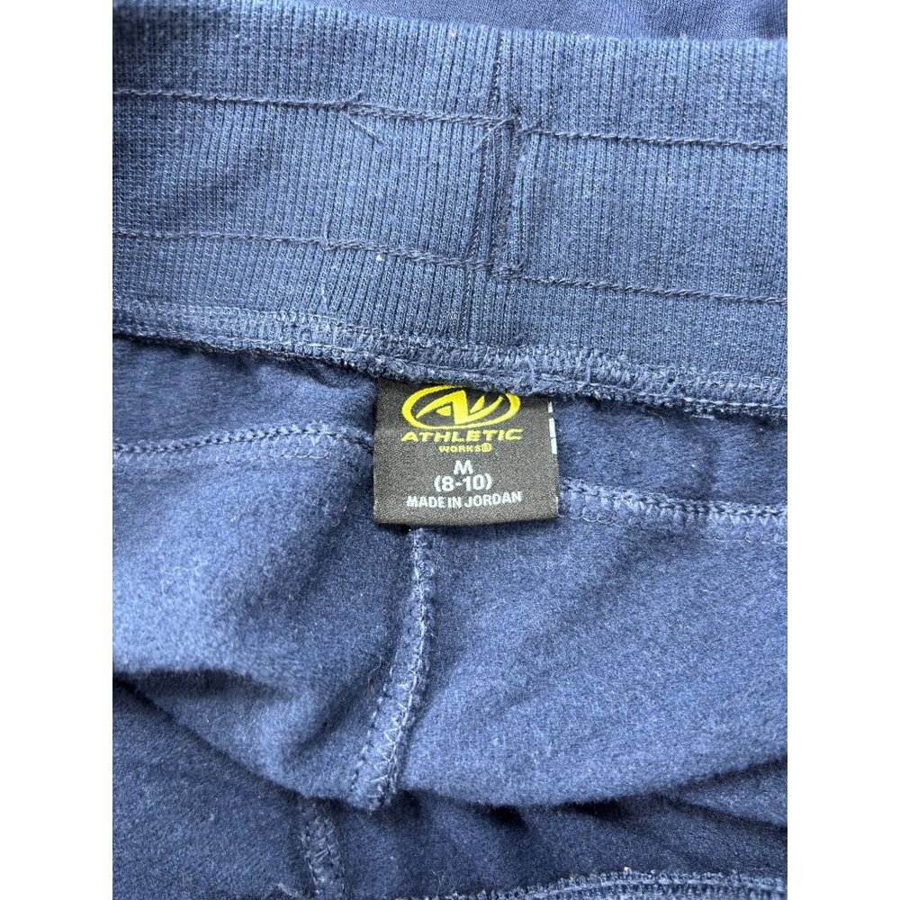 Athletic Works Mens Jogger Pants Medium Blue Polyester Blend - Picture 10 of 11